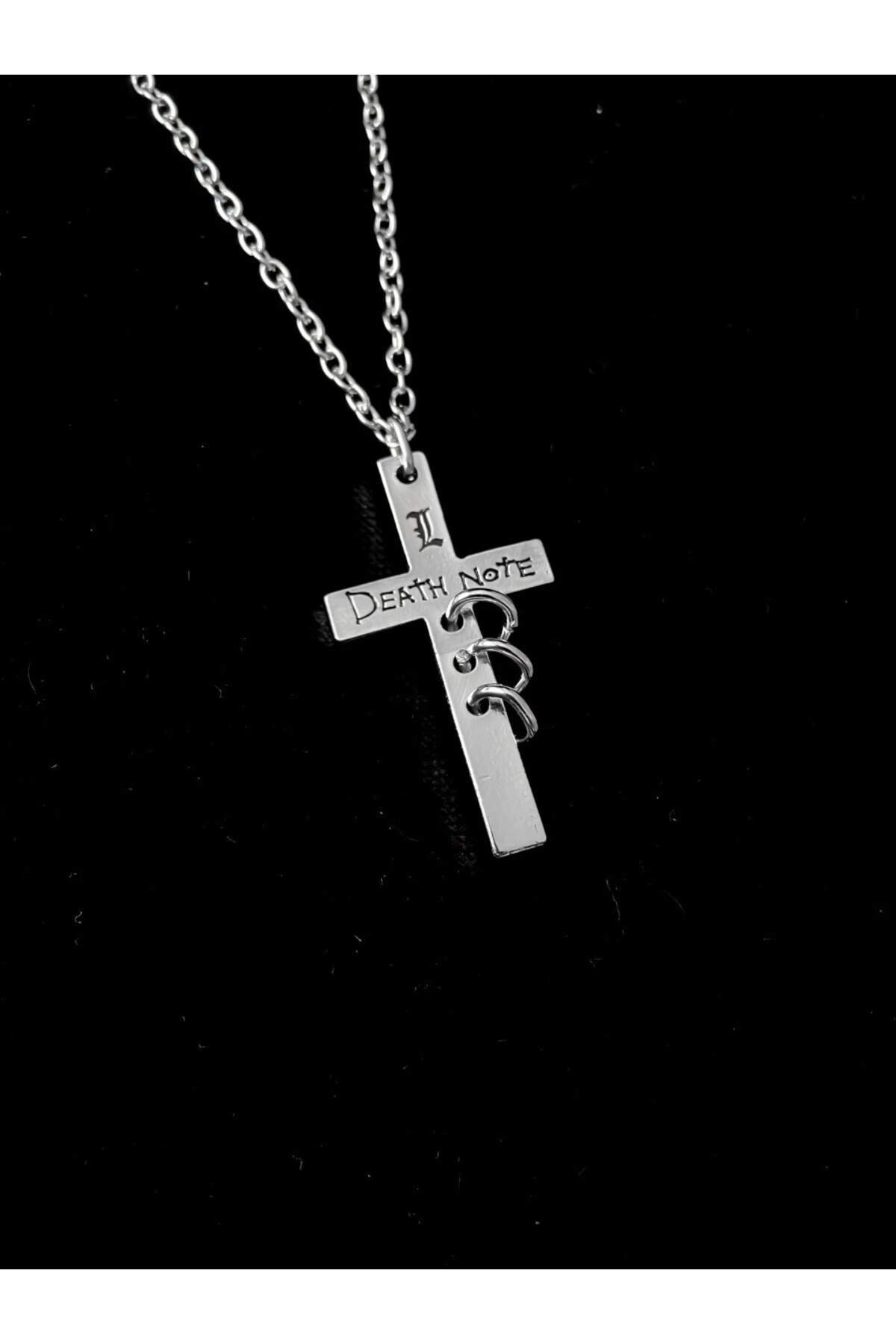 Death Note Anime Haç Kolye - DarkellaStore