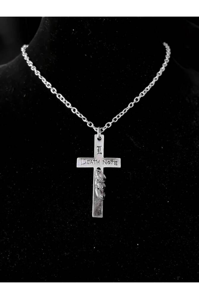 Death Note Anime Haç Kolye - 2