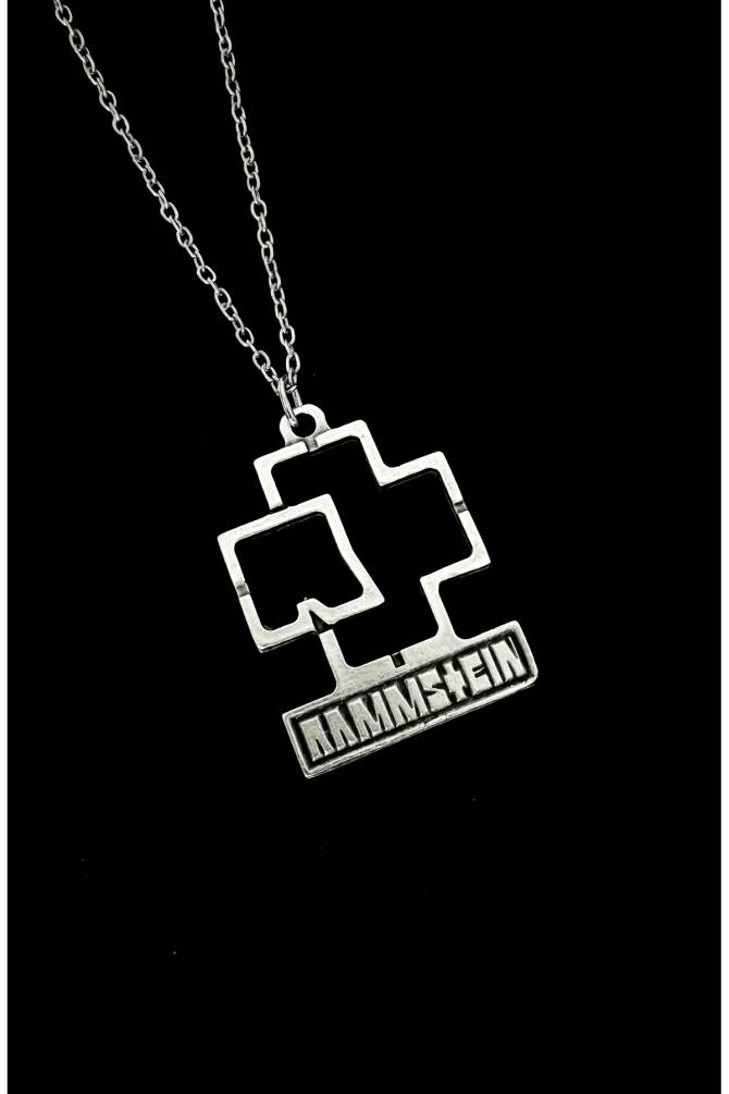 Gotik Gothic Punk Rammstein Kolye - 1
