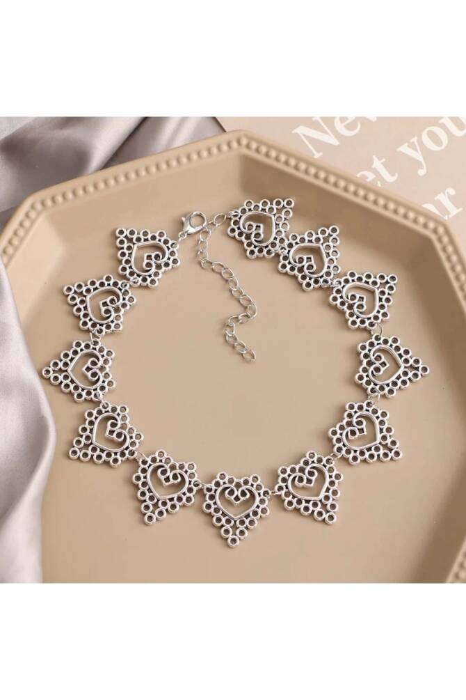 Gotik Harajuku Lolita Kalpli Choker Boyunluk - 2