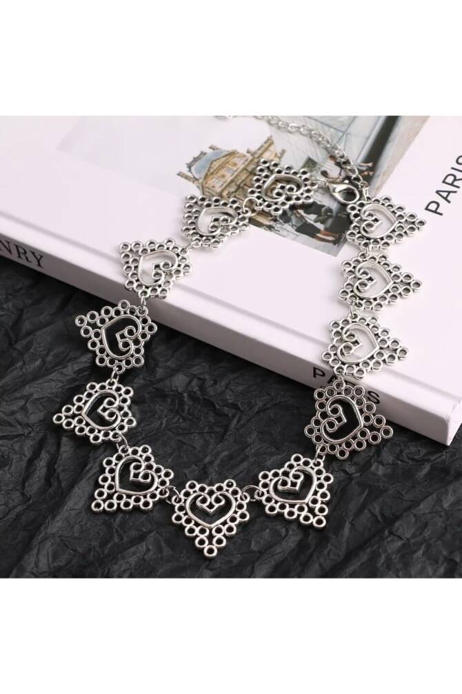 Gotik Harajuku Lolita Kalpli Choker Boyunluk - 3