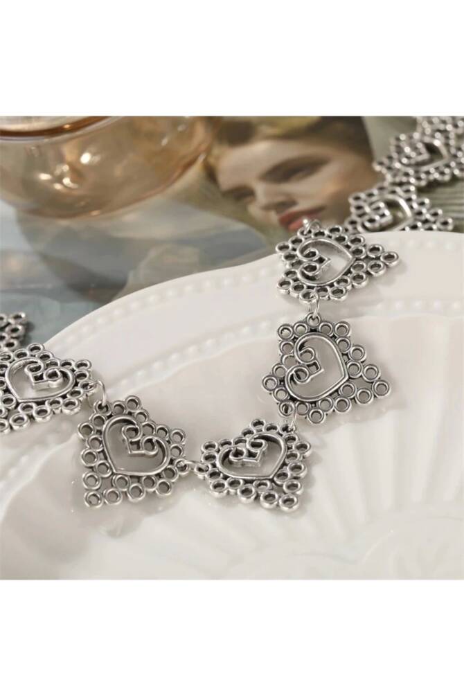 Gotik Harajuku Lolita Kalpli Choker Boyunluk - 4