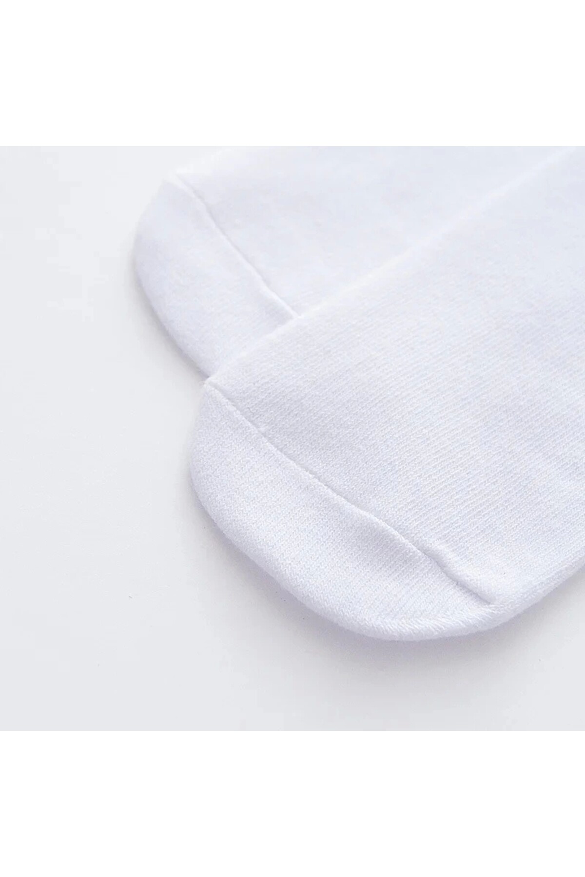 Gotik Lolita Harajuku Diz Üstü Çizgili Beyaz Çorap - 3