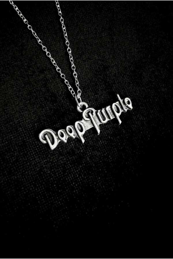 Gotik Punk Deep Purple Kolye - 1