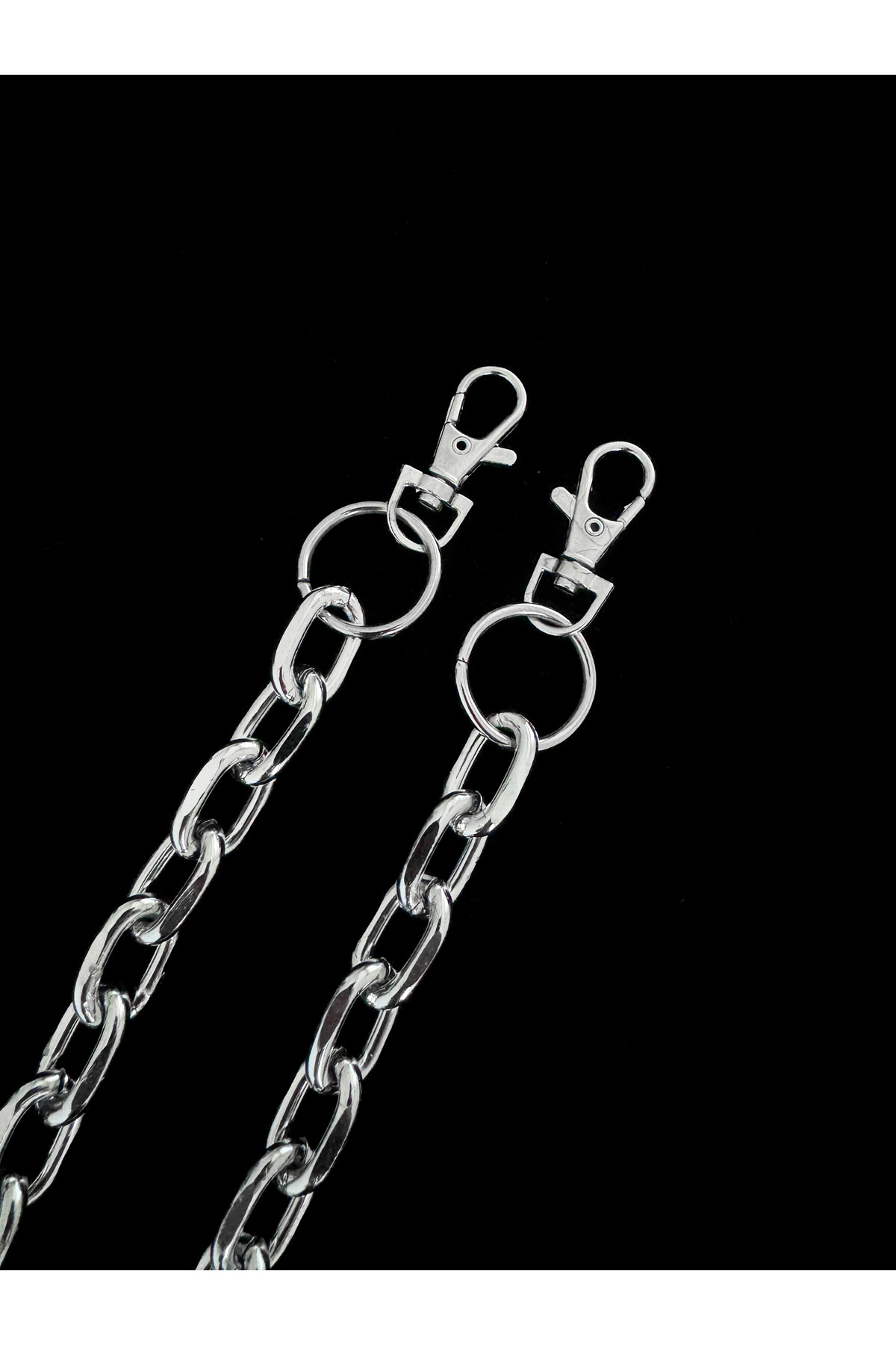 Gotik Punk Kalın Zincirli Metal Pantolon Zinciri - 3