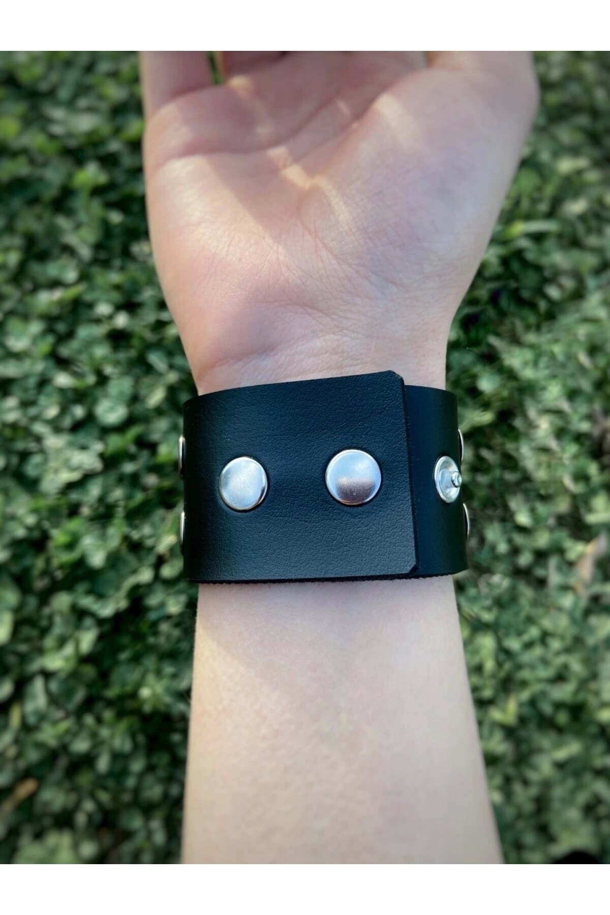 Gotik , Punk , Kuşgözlü Çift Sıralı Bileklik - 8