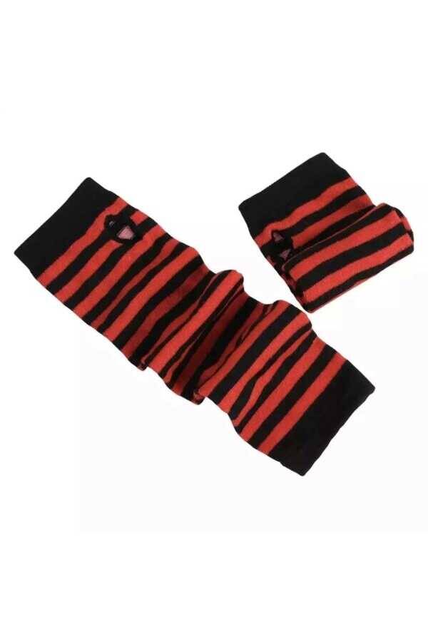 Gotik Punk Lolita Siyah Kolluk - 3