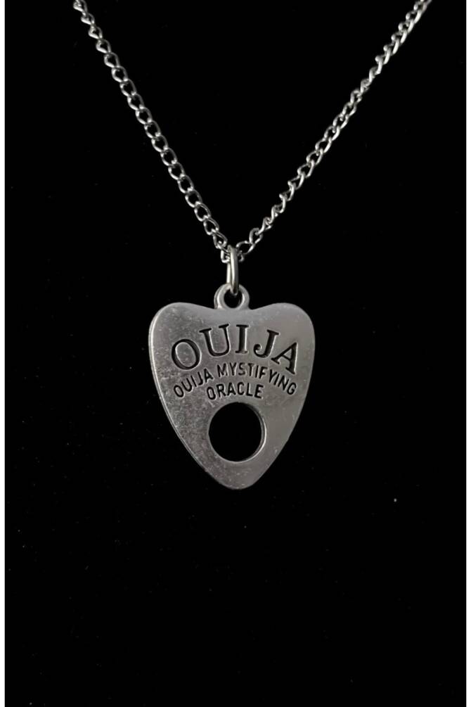 Gotik Punk Metal Ouija Kolye - 1