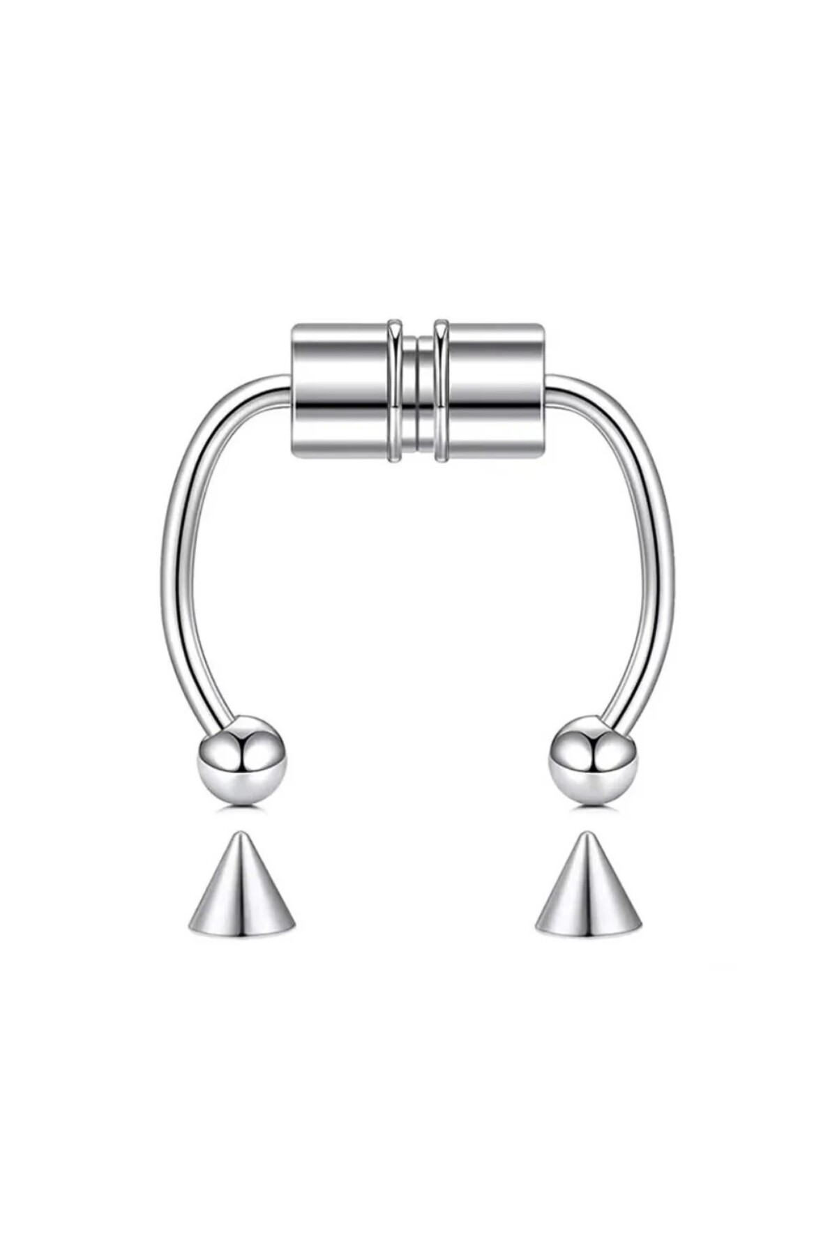 Gotik Punk Mıknatıslı Spikelı Hızma - 7