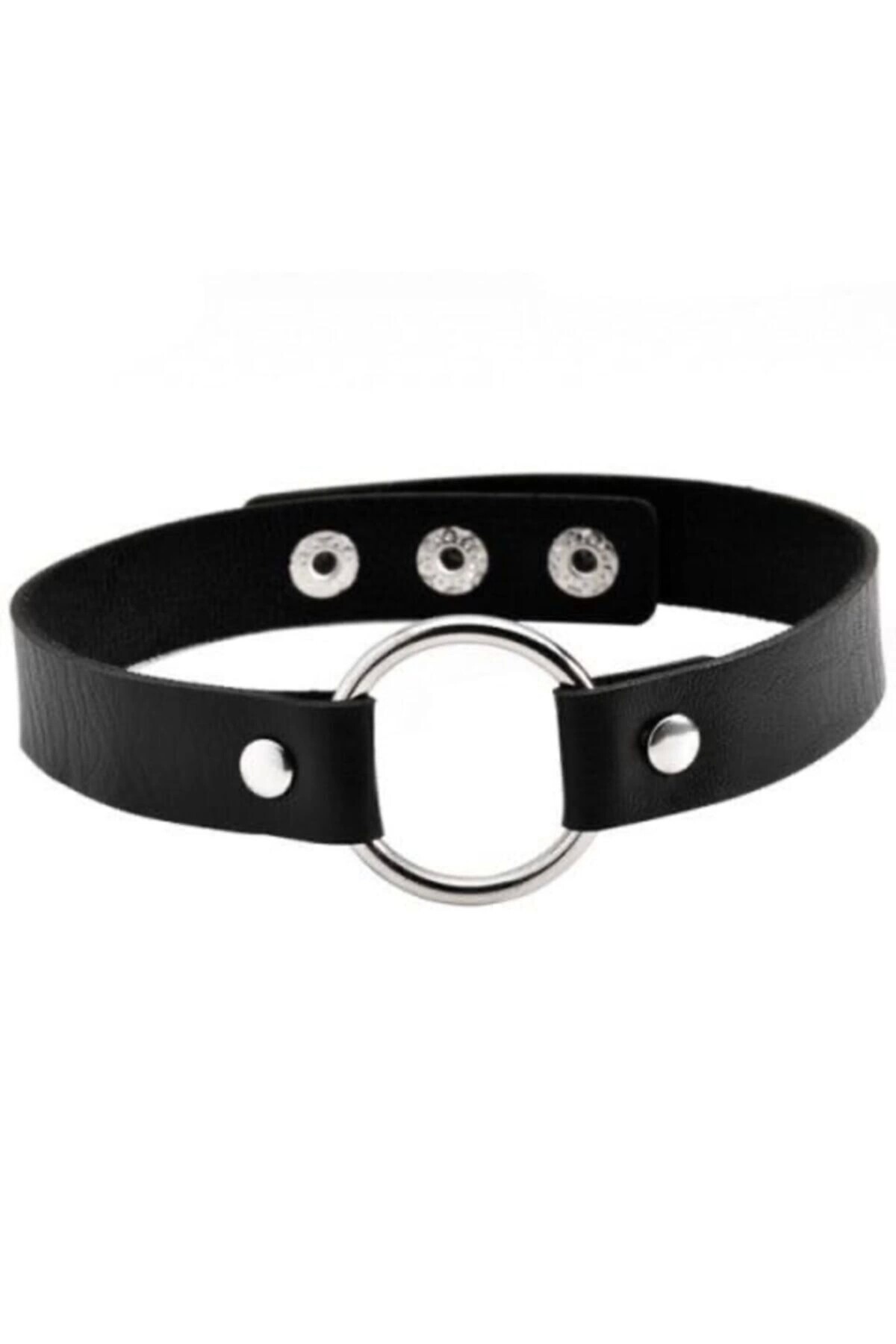 Gotik, Punk, Vintage, Halkalı Boyunluk, Chocker - DarkellaStore