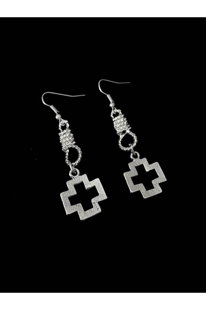 Gotik Rammstein Sallantılı Küpe - 2