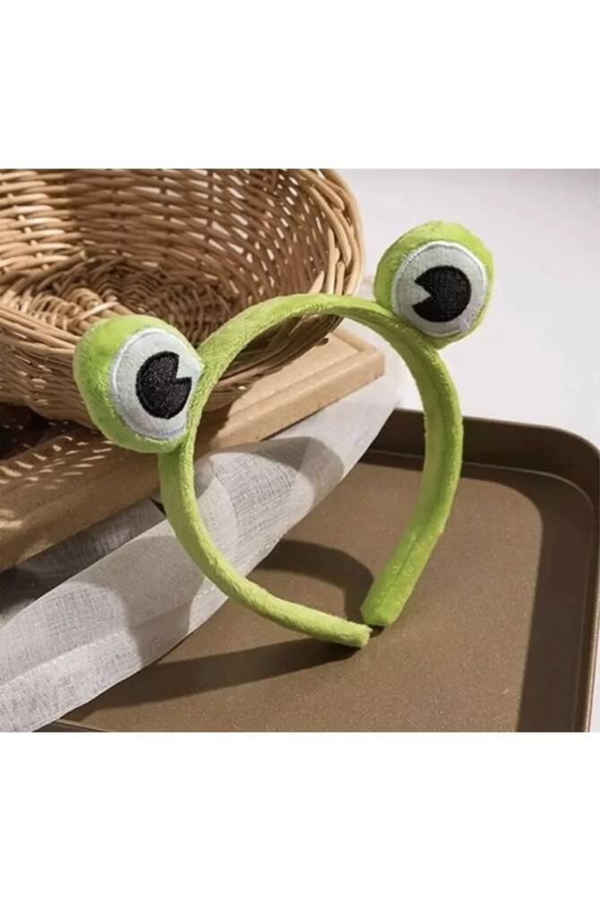 Harajuku Lolita Kpop Kurbağa Gözü Taç Toka Kurbağa Taç - 2