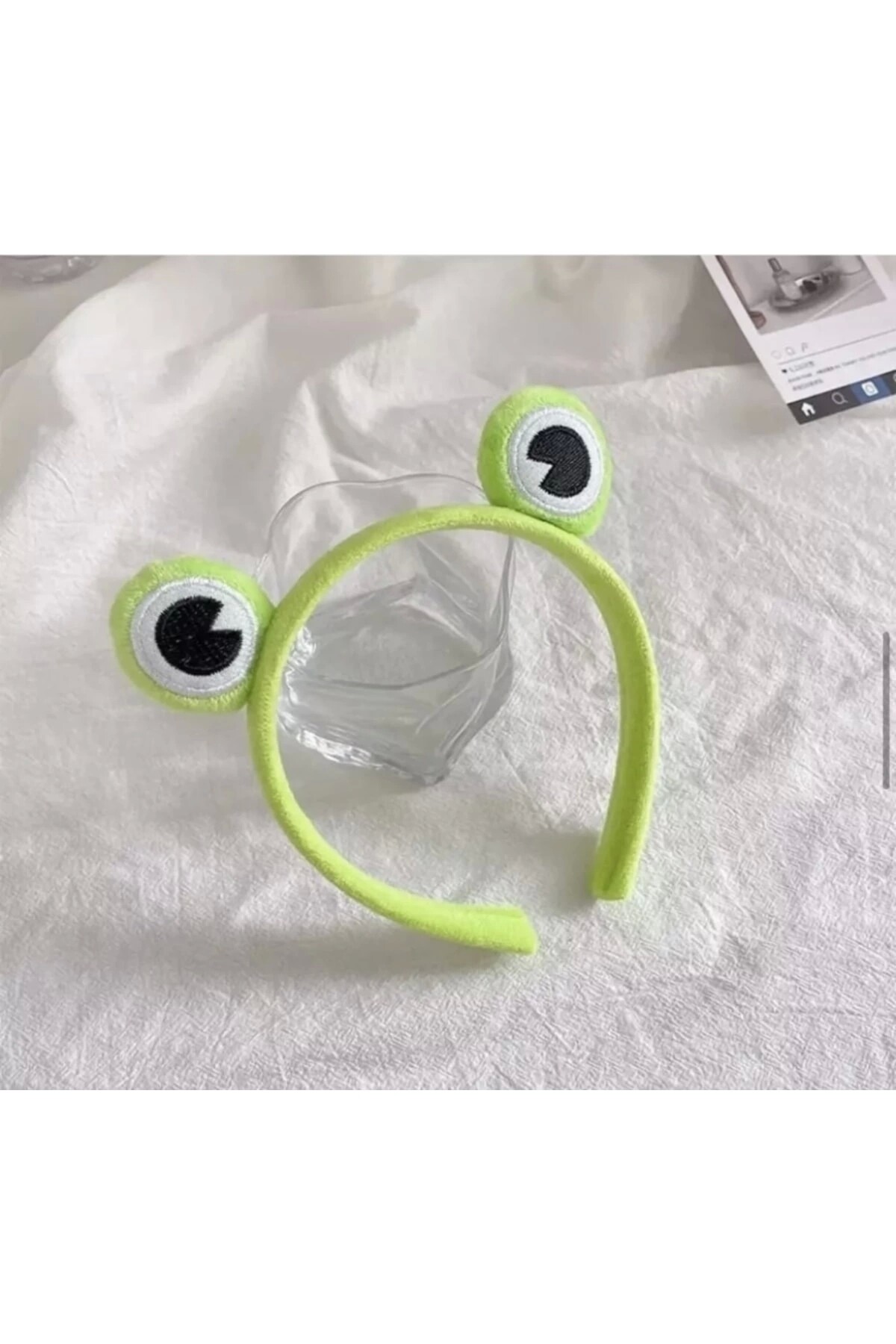 Harajuku Lolita Kpop Kurbağa Gözü Taç Toka Kurbağa Taç - 3