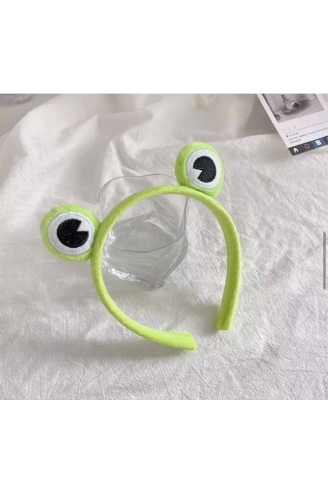 Harajuku Lolita Kpop Kurbağa Gözü Taç Toka Kurbağa Taç - 3