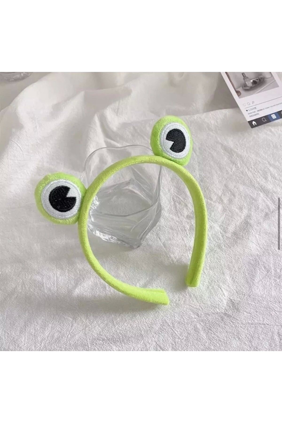 Harajuku Lolita Kpop Kurbağa Gözü Taç Toka - 2