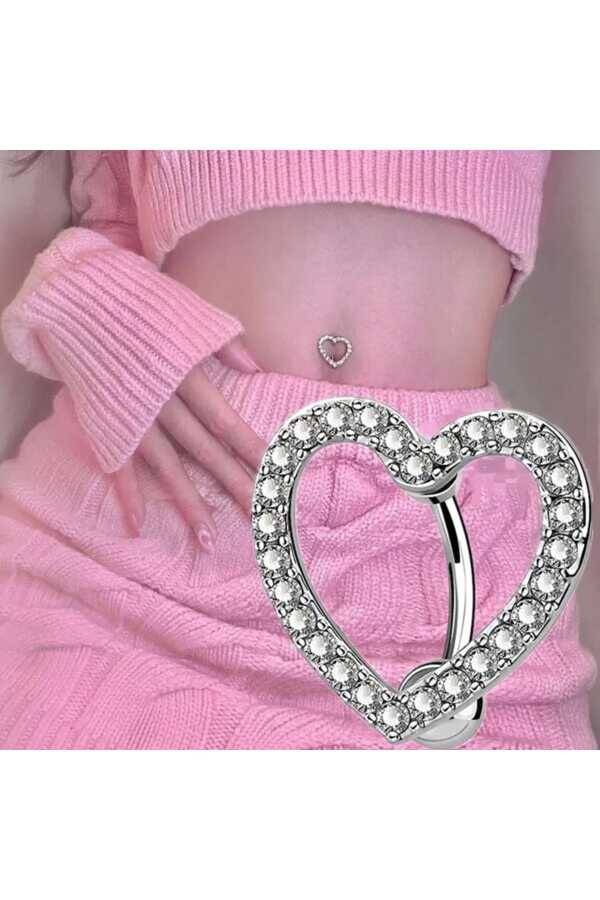 Lolita Kalpli Göbek Piercing (CERRAHİ ÇELİK) - 1