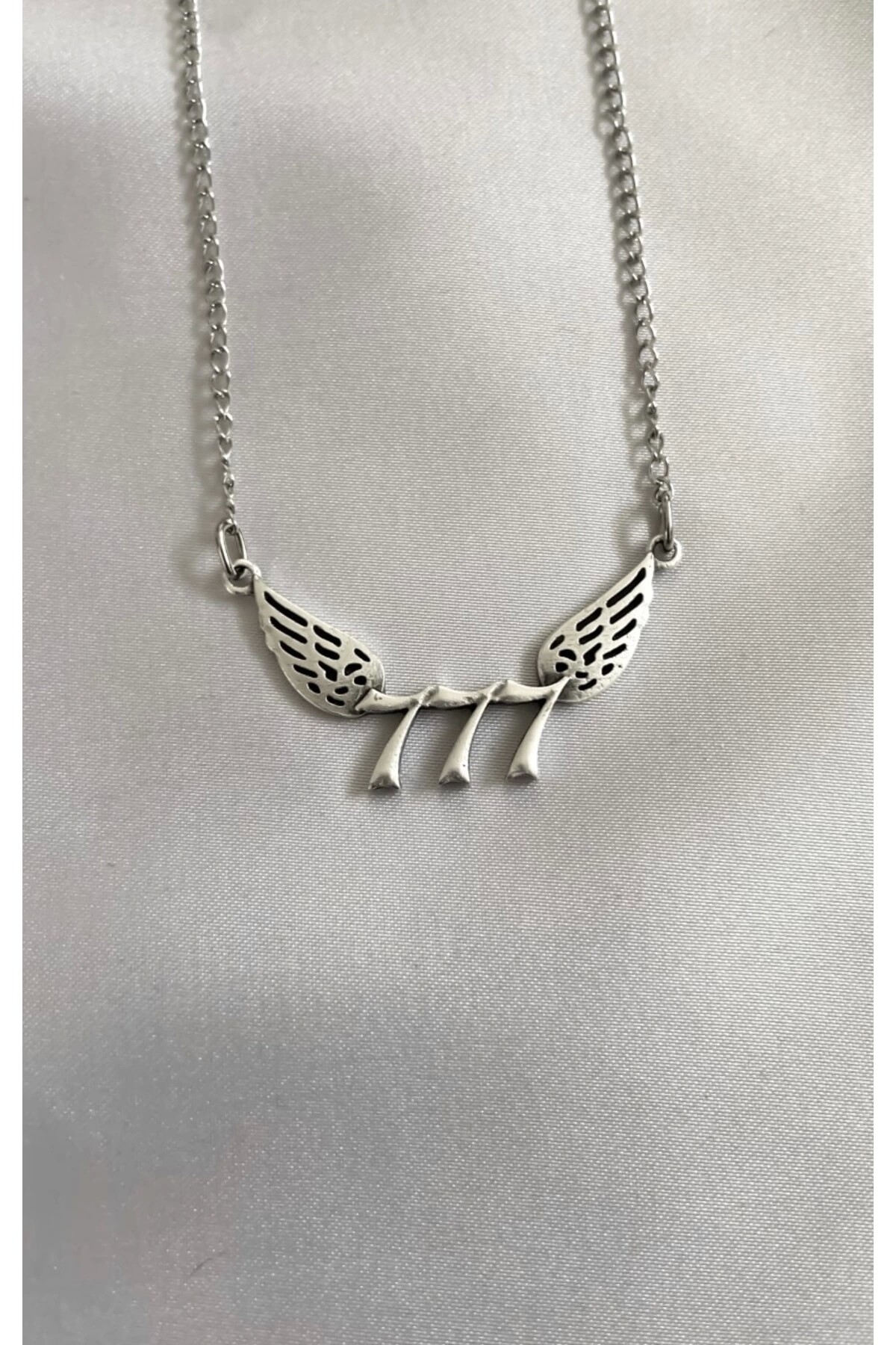 Melek Sayıları Kolye 777 Şans Kolyesi (angel Numbers) - DarkellaStore