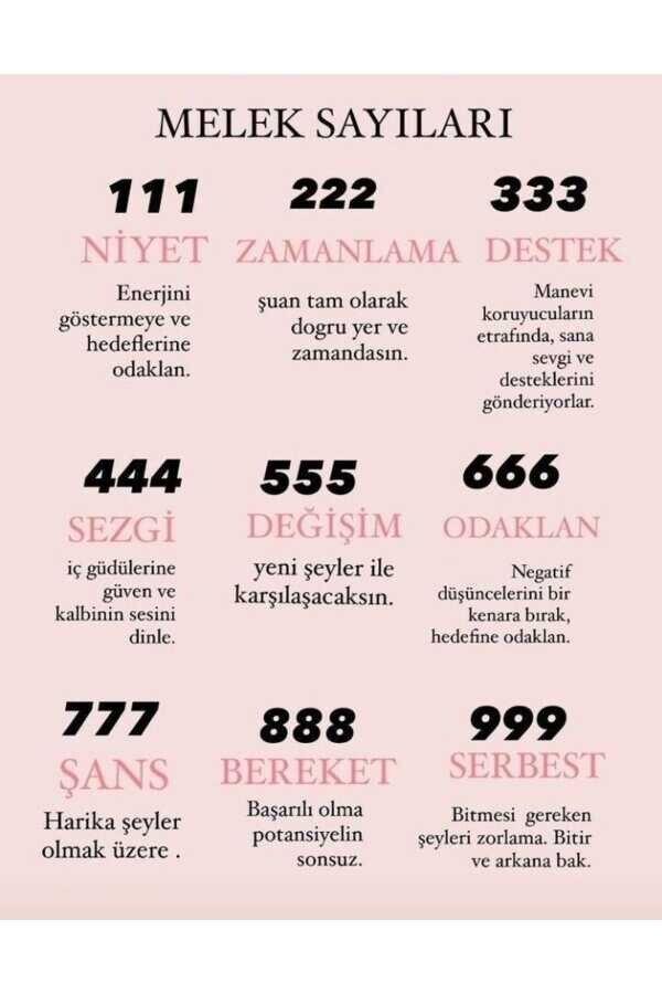 Melek Sayıları Kolye 777 Şans Kolyesi (angel Numbers) - 4
