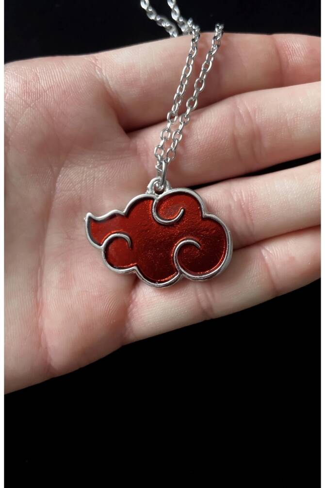 Naruto Anime Akatsuki Bulut Kolye - 3