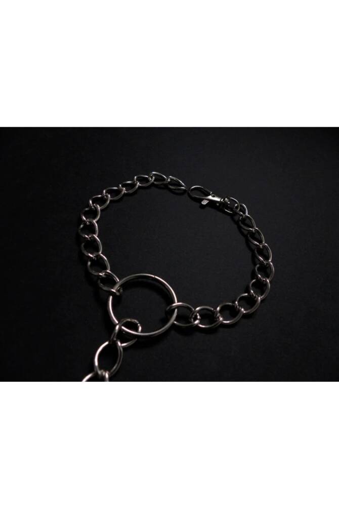 Sallantılı Zincir Boyunluk Choker - 4