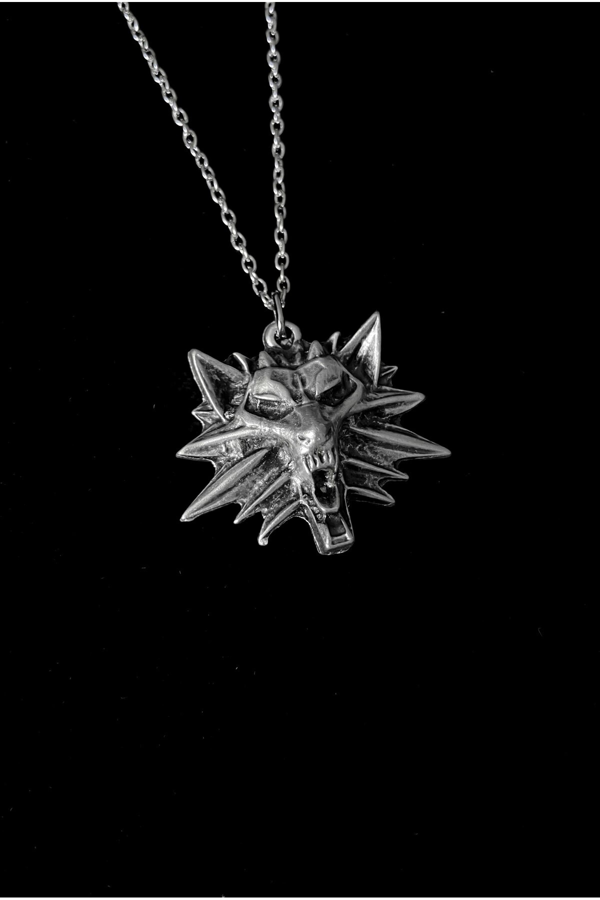 The Witcher Sembol Kolye (Arkası Baskılı) - 3