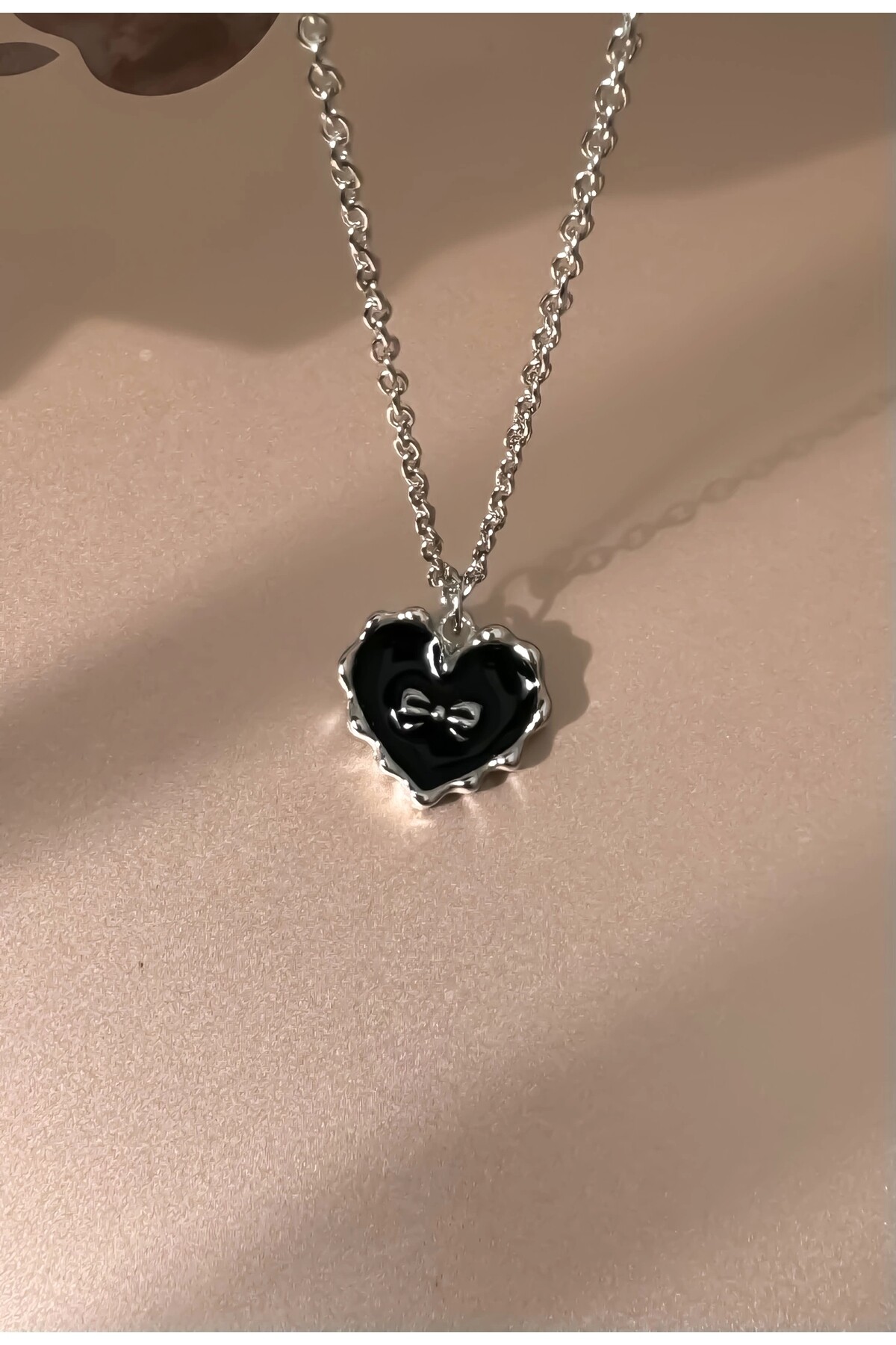 Y2K Harajuku Ribbon Fiyonk Kolye - 2