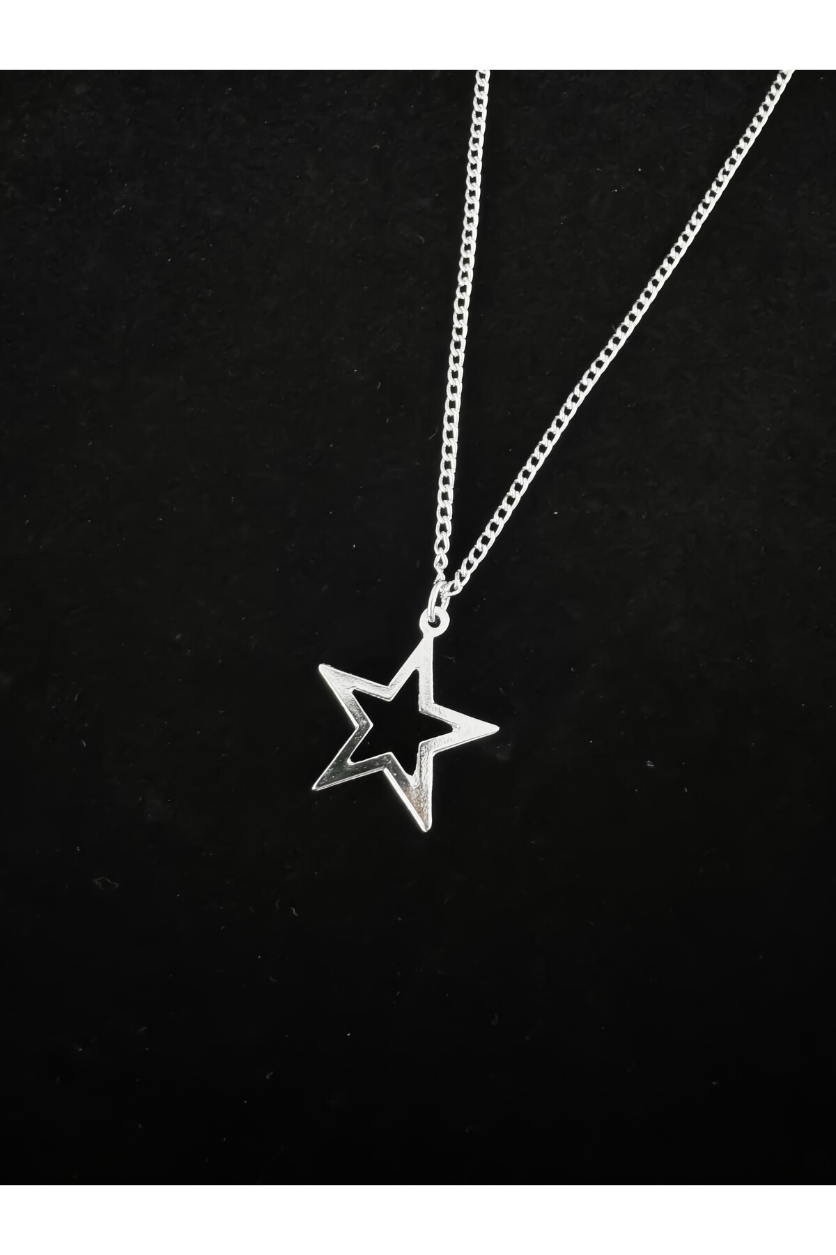 Y2K Metal Yıldız Kolye - DarkellaStore